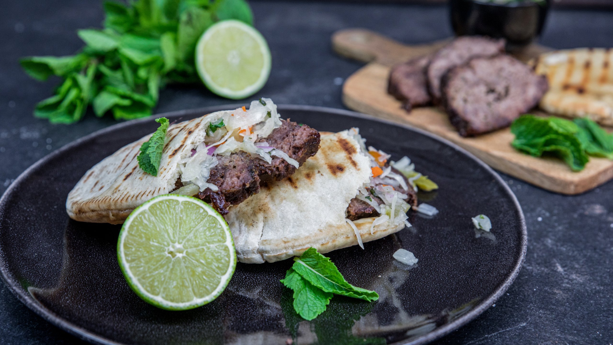 Kebab Rezept mit Löwensenf Sauce