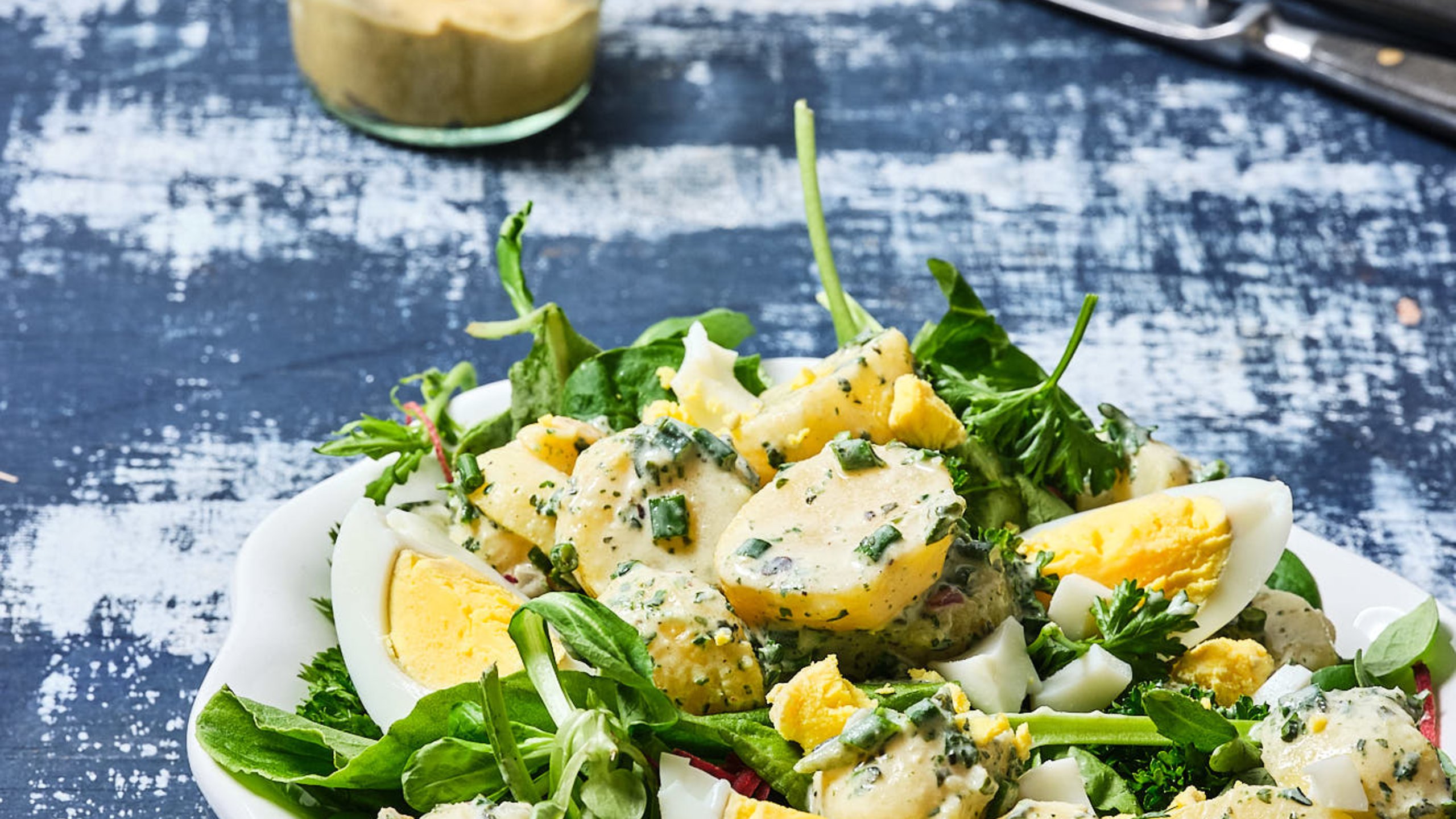 Kräuter-Kartoffel-Eier-Salat Maikönigin