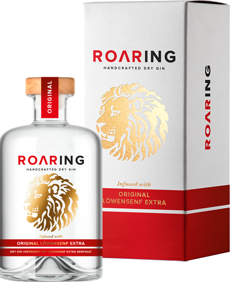 Löwensenf ROARING Gin mit Geschenkverpackung kaufen