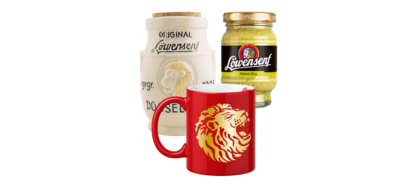 Löwensenf Scharf & Süß Set mit Tasse