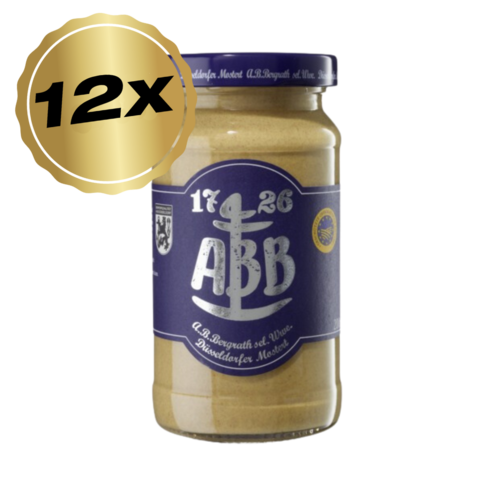 ABB Mostert Schraubglas 12x200ml