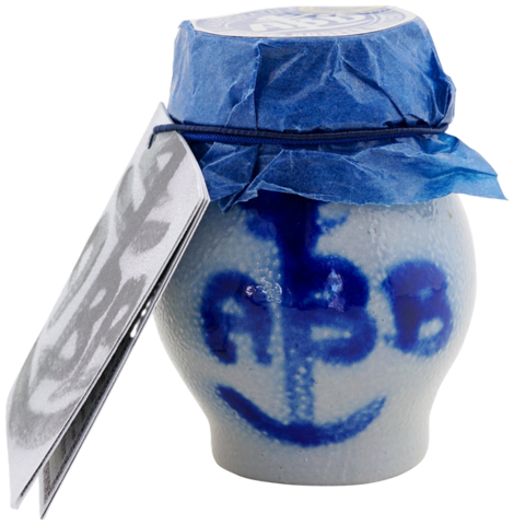 ABB Ältester Deutscher Mostert im 40 ml Tischtöpfchen - Steinguttopf