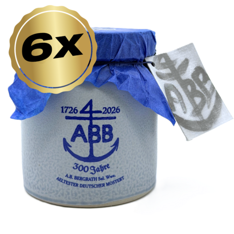 ABB ältester deutscher Mostert 300 Jahre Jubiläumsedition 250ml